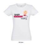 Majica - Baby loading, rozo