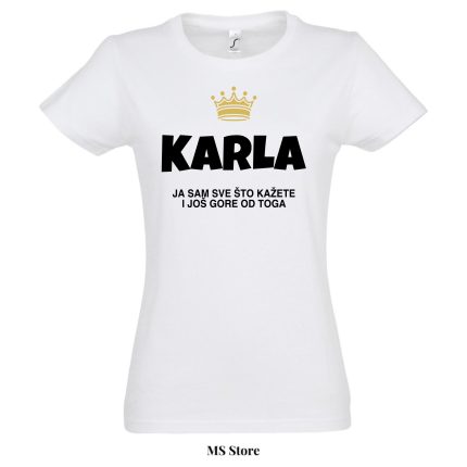 Karla ja sam sve sto kazete i jos gore od toga