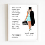 Poster diploma plava