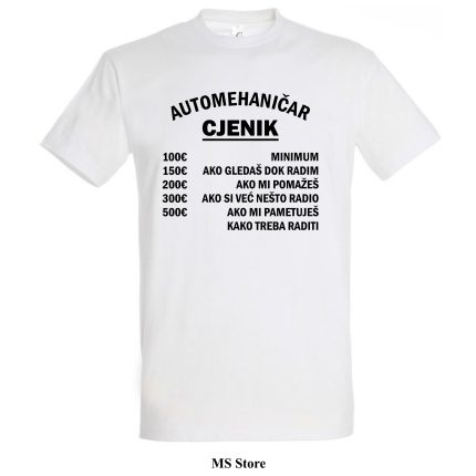 Automehanicar cjenik