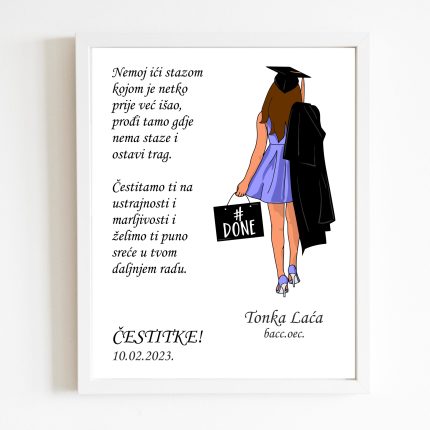 Poster diploma smeda