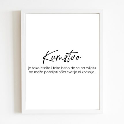 Poster kumstvo