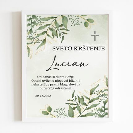 Poster krstenje