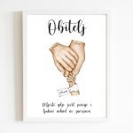 Poster obitelj ilustracija