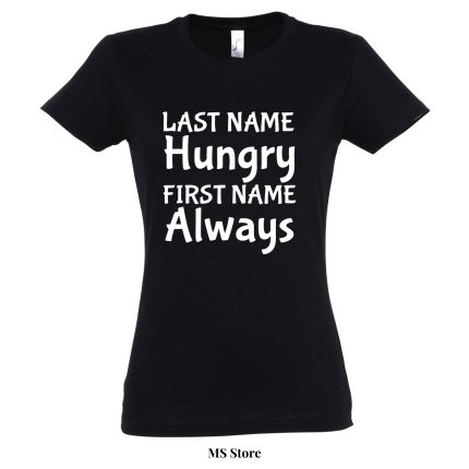 Last name Hungry, first name Always