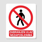 PVC zabranjeno nezaposl