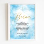 Poster krizma dečko kuma